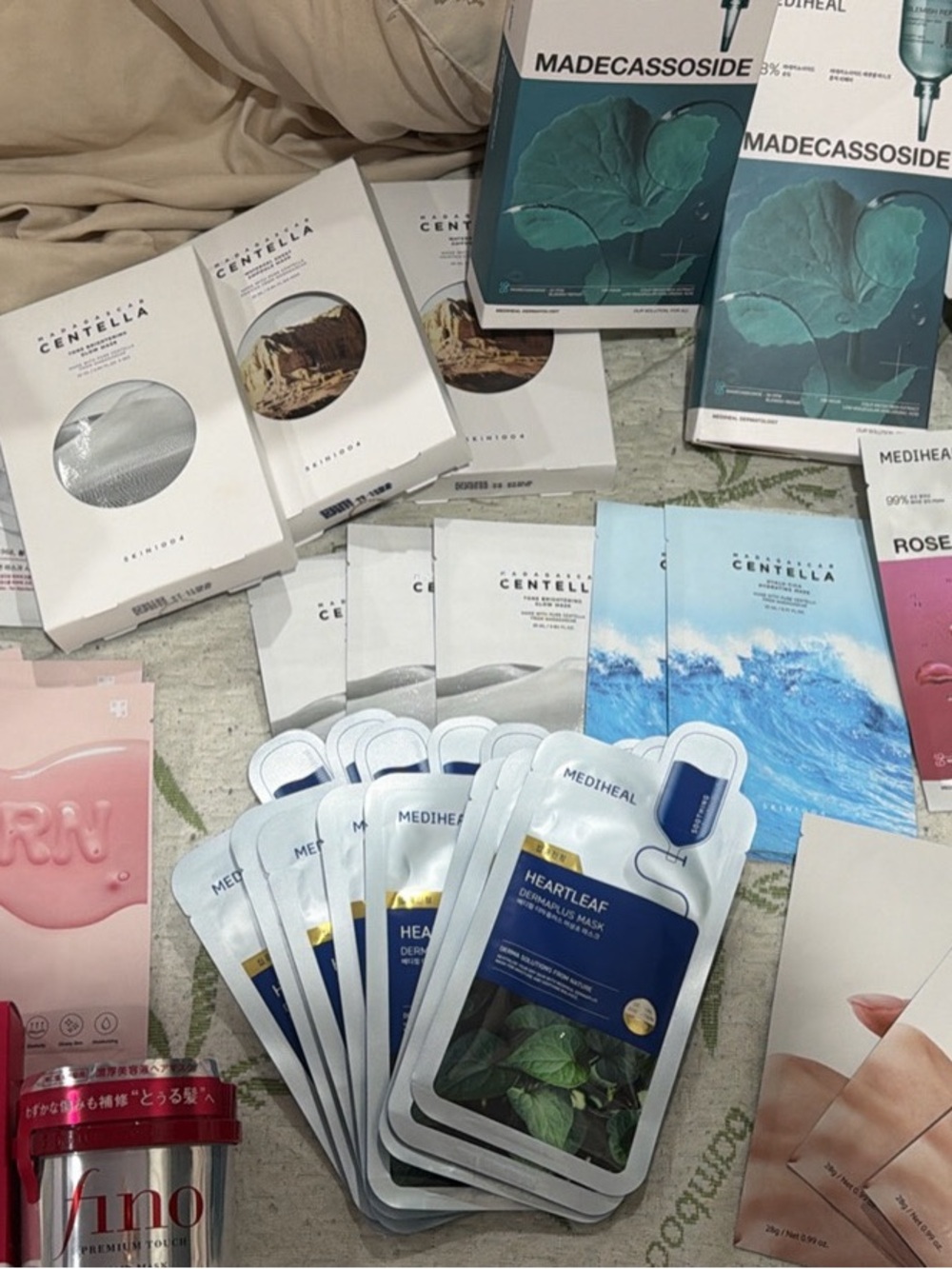 Heartleaf Blue Sheet Mask — Hydrating Soothing Mask (Blue)